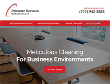 Tablet Screenshot of palmettoservices.com